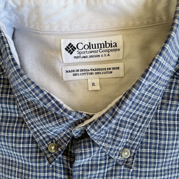 2 Men's COLUMBIA LS Button Down Shirts XL - Picture 8 of 8
